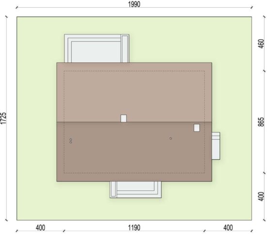 Bungalov Mirabell 3+kk