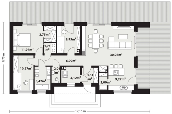 Bungalov Apex 4+1