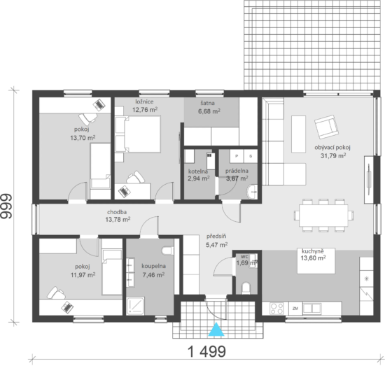 Bungalov Breeze 4+1