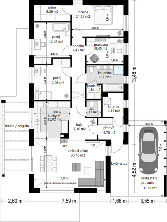 Bungalov Optimal 5+1